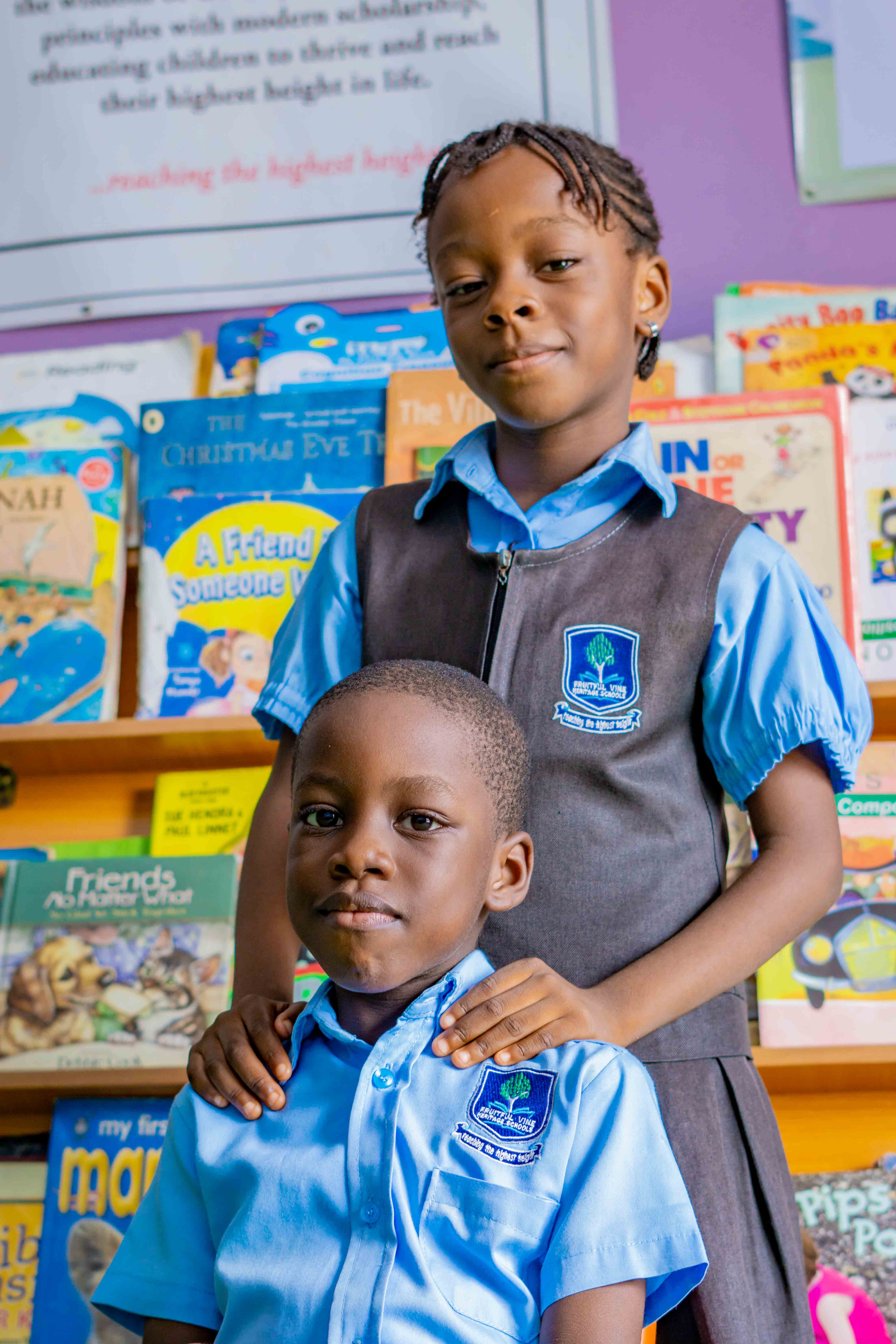 FVHS pupil in school uniform listening during class